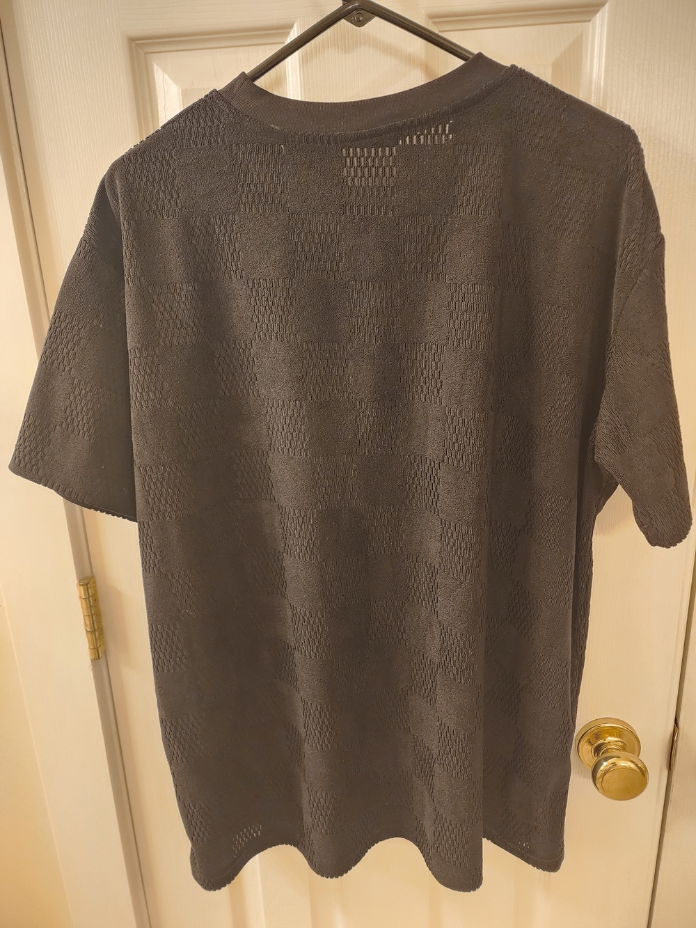 Louis Vuitton Damier Terry Cloth Knit Crewneck T-Shirt - Picture 3 of 10